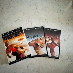 Billy Blanks' Tae Bo 2-Pack: Flex & Cardio Workout DVDs | Total Body Fitness